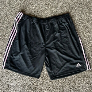 NWT Adidas Women’s 3X‎ Relay Short in Black/Diva Pink